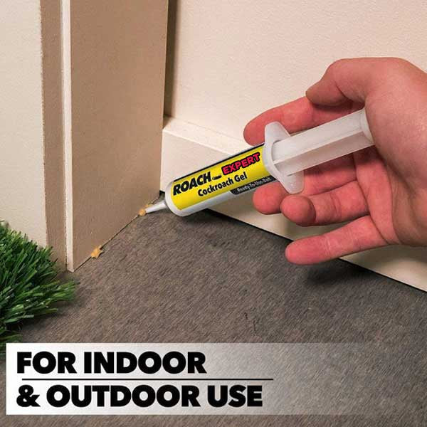 Roach Expert Cockroach Killer Gel — Pack of (3 & 1)